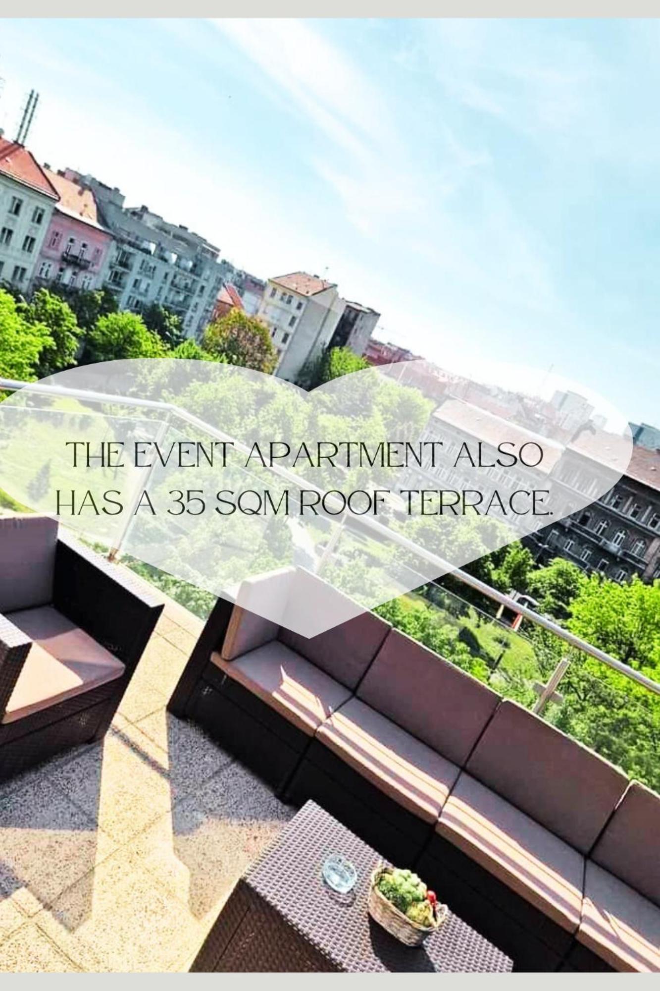 Matyas Corner Apartments Green Square Apartment I Budapest Luaran gambar
